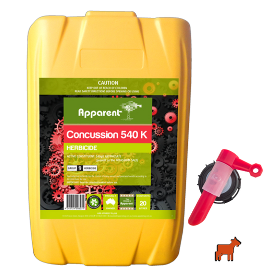 Apparent Concussion 540g/L Glyphosate | 20L