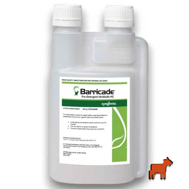 barricade 4fl herbicide hazards Barricade Herbicide – Mighty Goat Lawns
