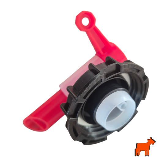 Drum Tap 58mm | Screw-On Dispensing Tap for 10L & 20L Chemical Drums