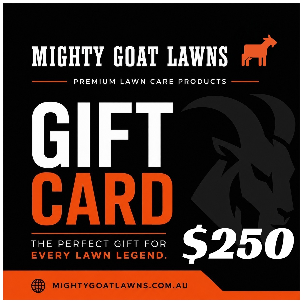 Mighty Goat Lawns - Gift Card Offering