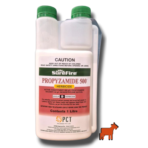 surefire herbicide Surefire Propyzamide 500 SC Herbicide (winter grass killer) – Mighty Goat Lawns