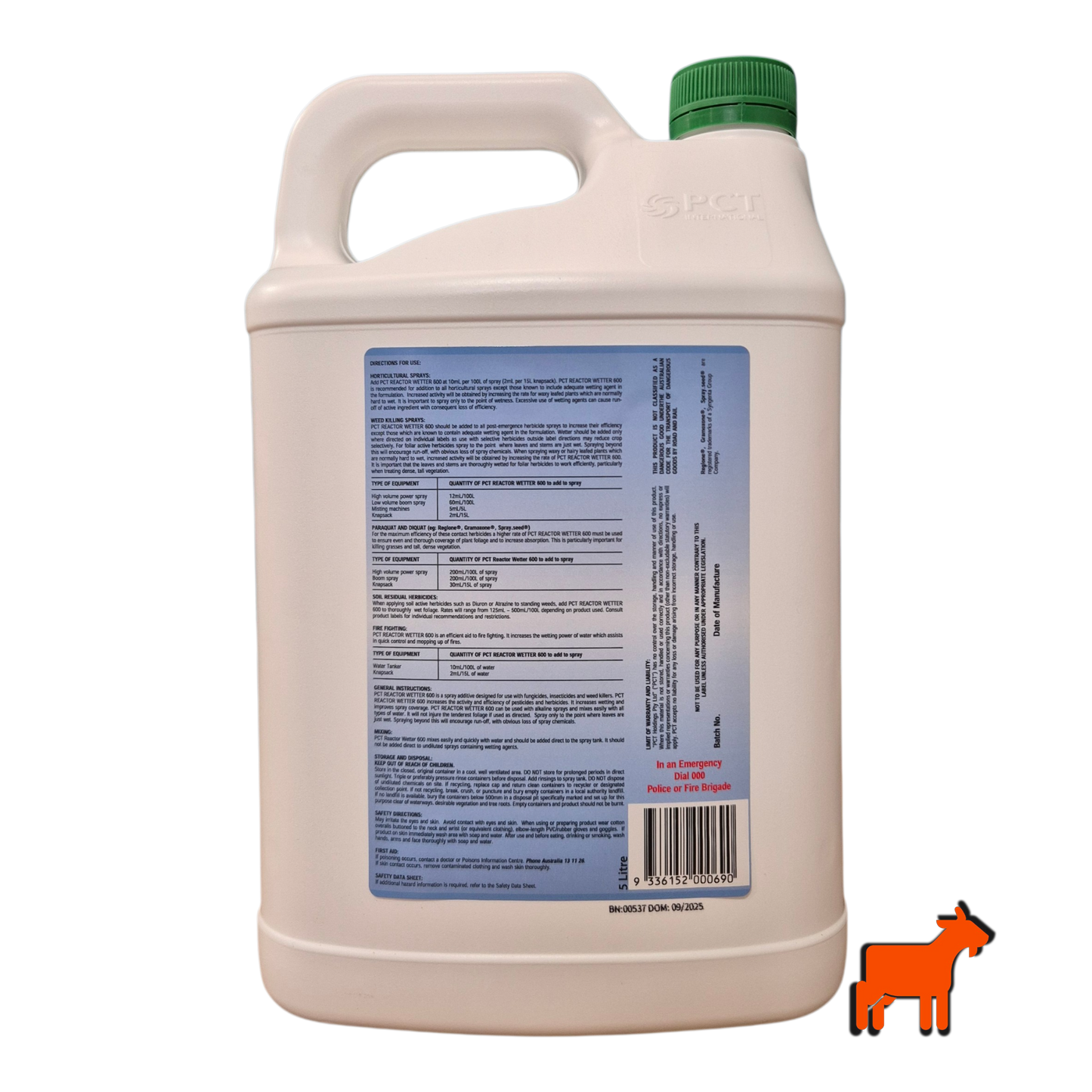 Surfactant to improve foliar spray performance