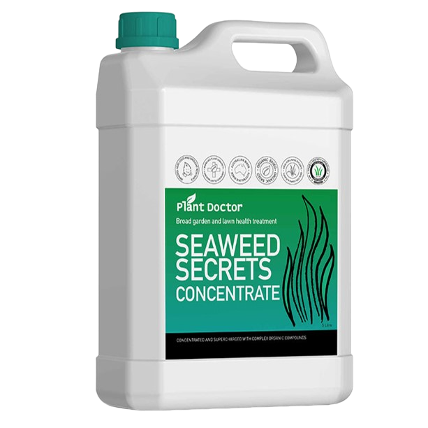 Plant Doctor Seaweed Secrets 5L liquid kelp biostimulant for larger lawn and garden treatment areas