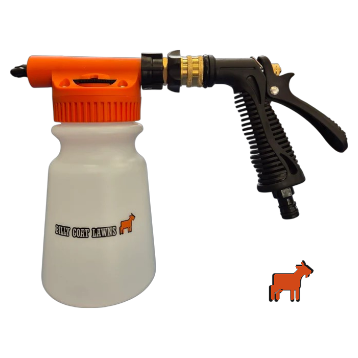 Professional-grade lawn care products suitable for Australian lawns