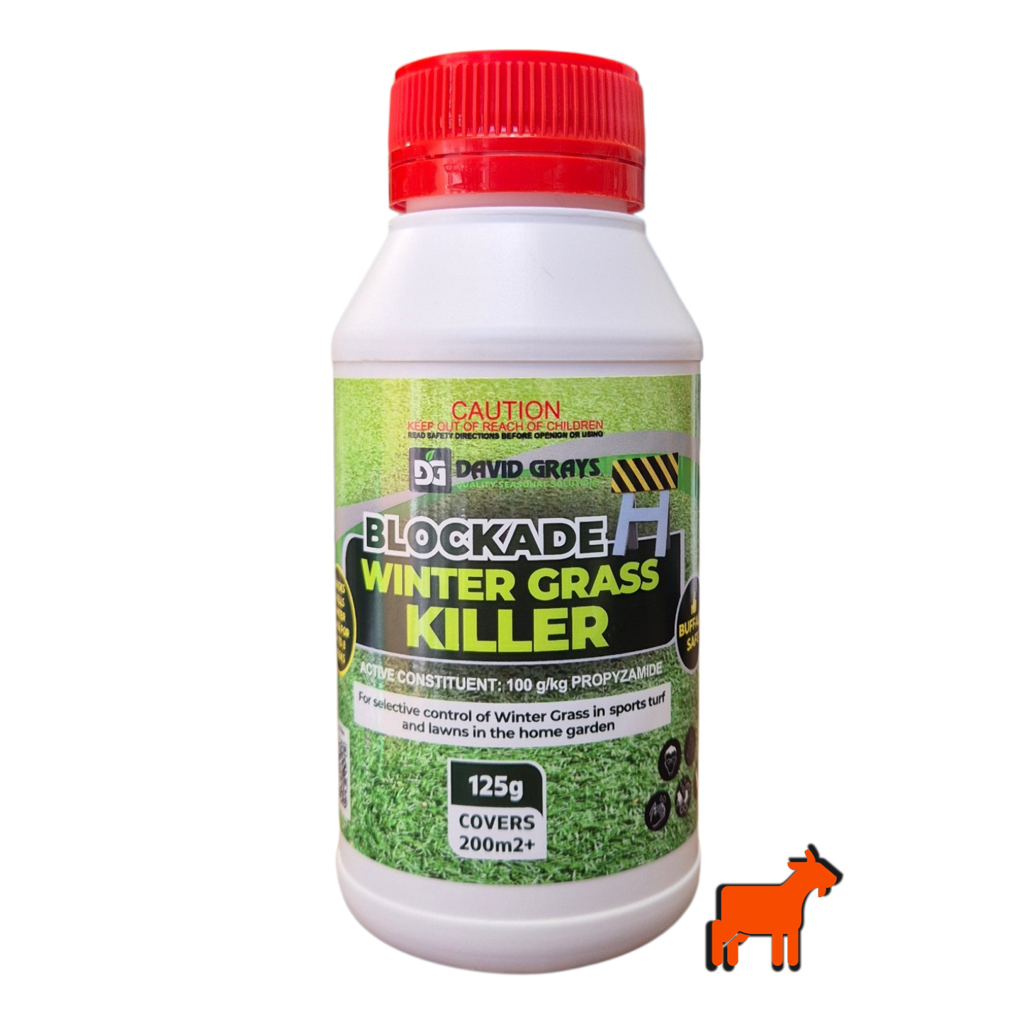 Wintergrass Killer herbicide product for post-emergent control on buffalo and couch lawns