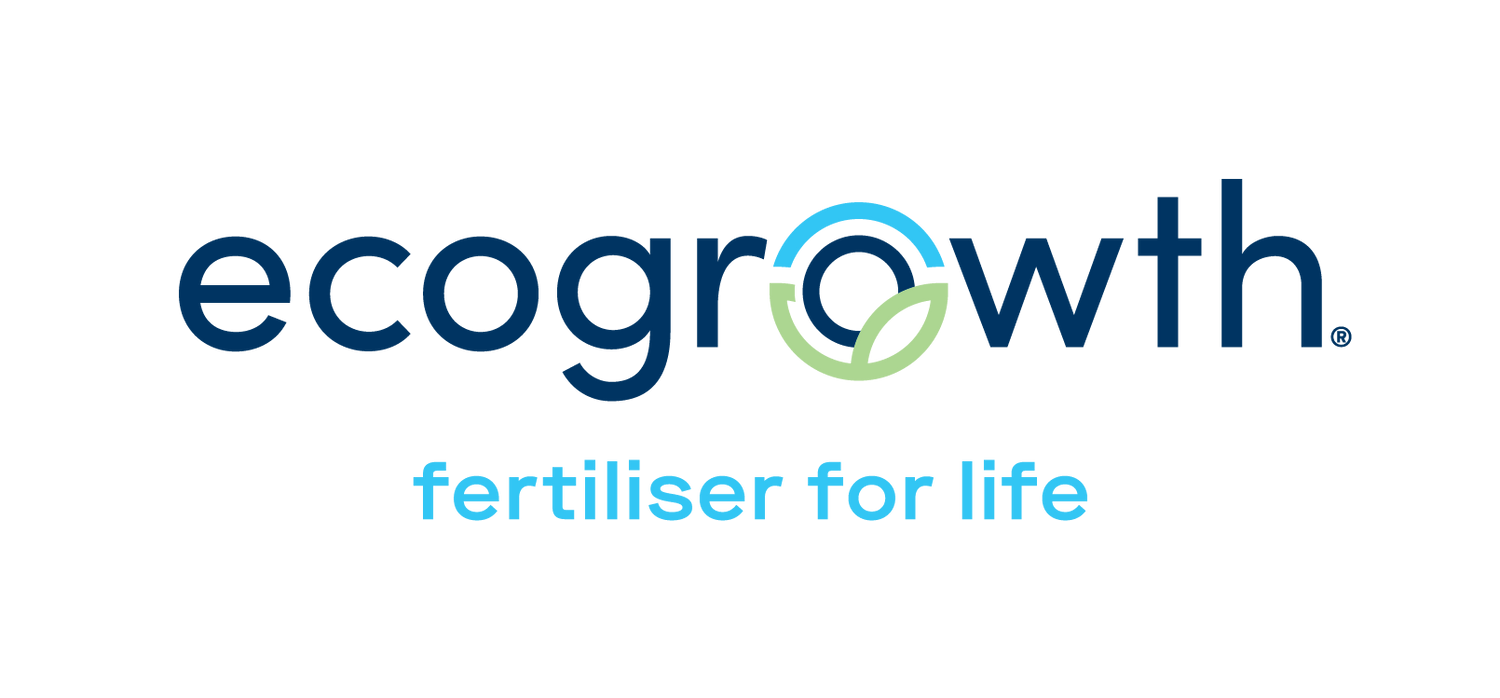 Ecogrowth fertilisers Australia including organic lawn nutrition, soil conditioners and wetting agents for improved turf health and growth.