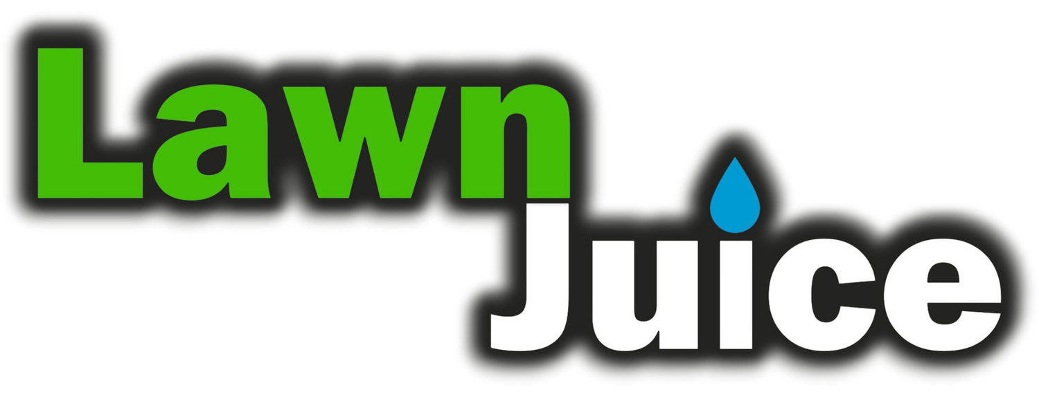 Lawn Juice liquid lawn care products including fertiliser, kelp, humic acid and soil wetting agents for Australian lawns