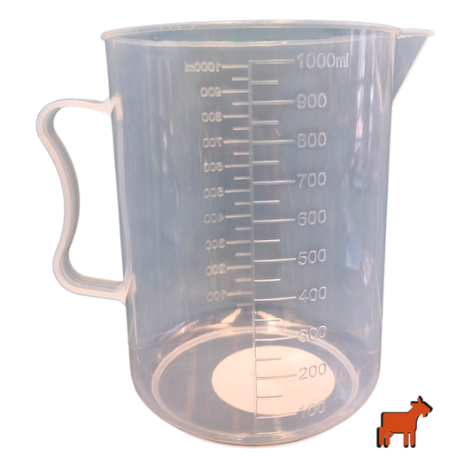 1000ml graduated measuring jug for lawn herbicides, fertilisers and wetting agents
