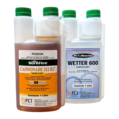 Cannonade 212 + Wetter 600 Surfactant – Mighty Goat Lawns