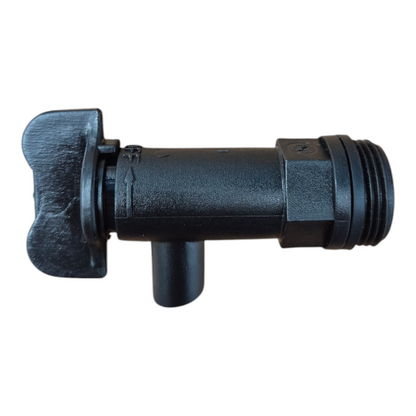20mm drum tap for dispensing fertilisers and herbicides from 20mm bung drums – product shot