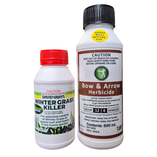 Bow & Arrow + Wintergrass Killer Bundle | Broadleaf Weed & Wintergrass