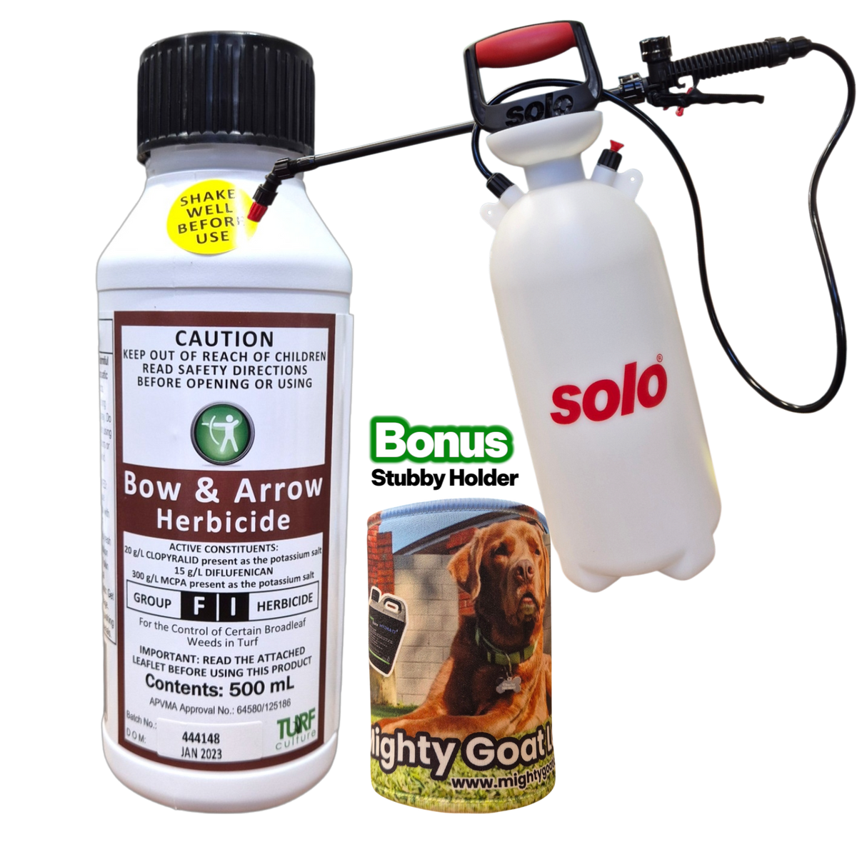 Bow and Arrow Herbicide | Kills Broadleaf Weeds and Safe for Lawns
