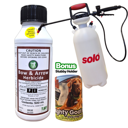 Bow and Arrow Herbicide | Kills Broadleaf Weeds and Safe for Lawns