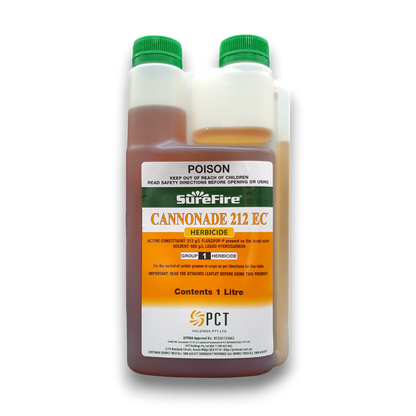Cannonade 212 + Wetter 600 Surfactant