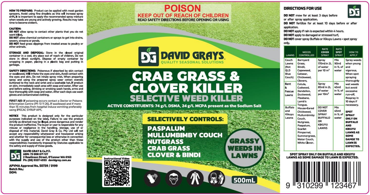 Crabgrass & Clover Killer – Mighty Goat Lawns