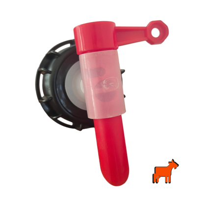 Drum Tap 58mm | Screw-On Dispensing Tap for 10L & 20L Chemical Drums