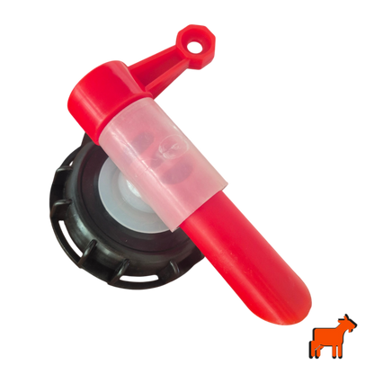Drum Tap 58mm | Screw-On Dispensing Tap for 10L & 20L Chemical Drums
