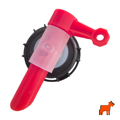 Drum Tap 58mm | Screw-On Dispensing Tap for 10L & 20L Chemical Drums