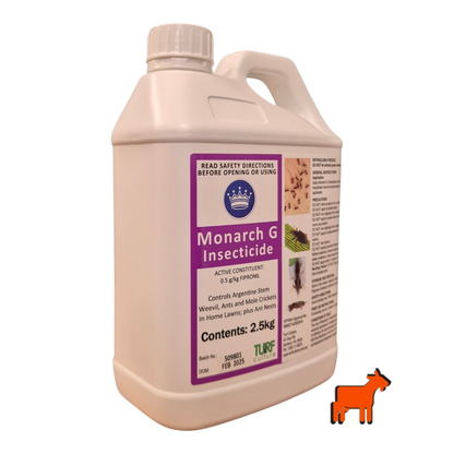 Monarch G Granular Insecticide 2.5kg | Mole Cricket & Ant Control for Lawns