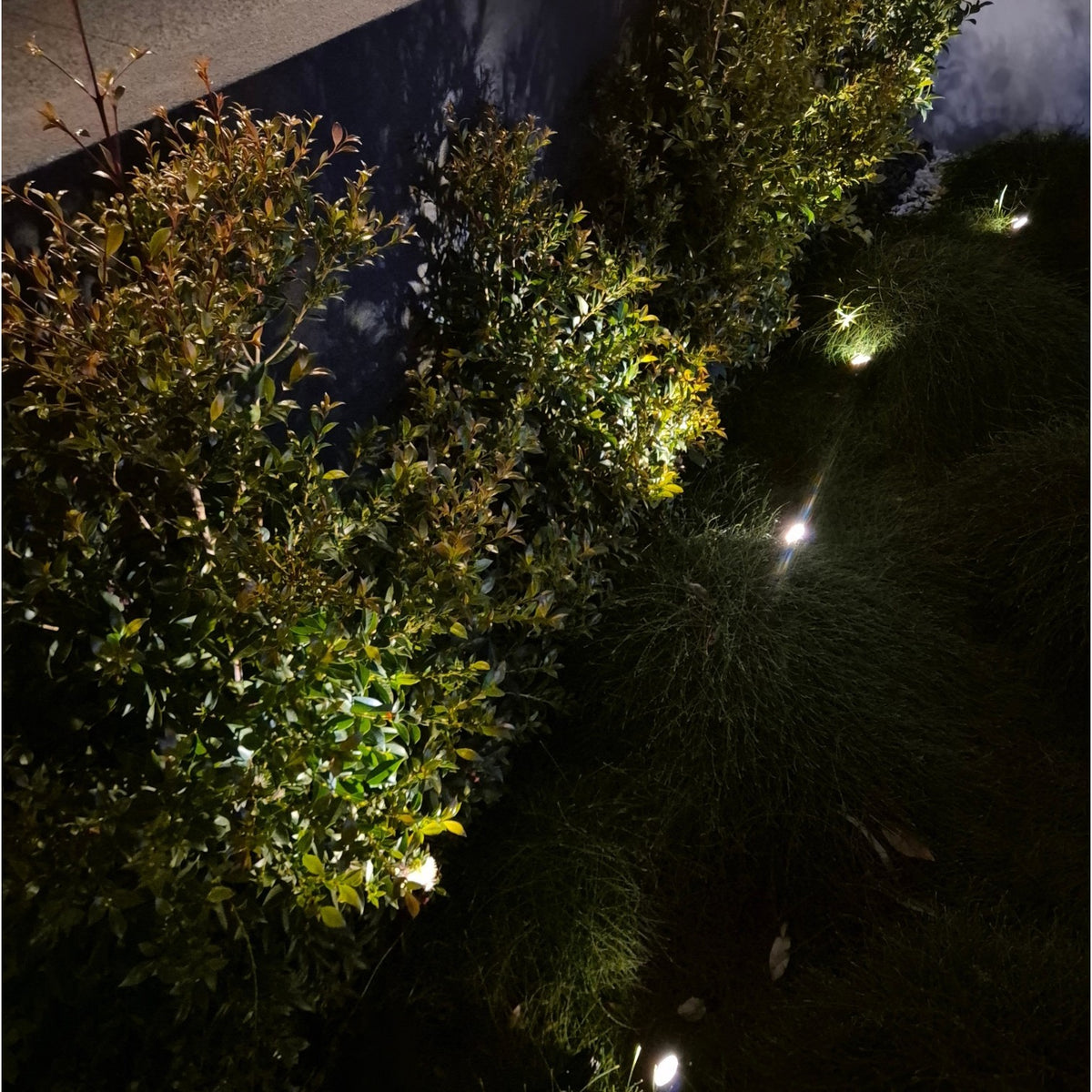 Solar Garden Spotlights 4 Pack | Aluminium IP65 Outdoor LED Lights