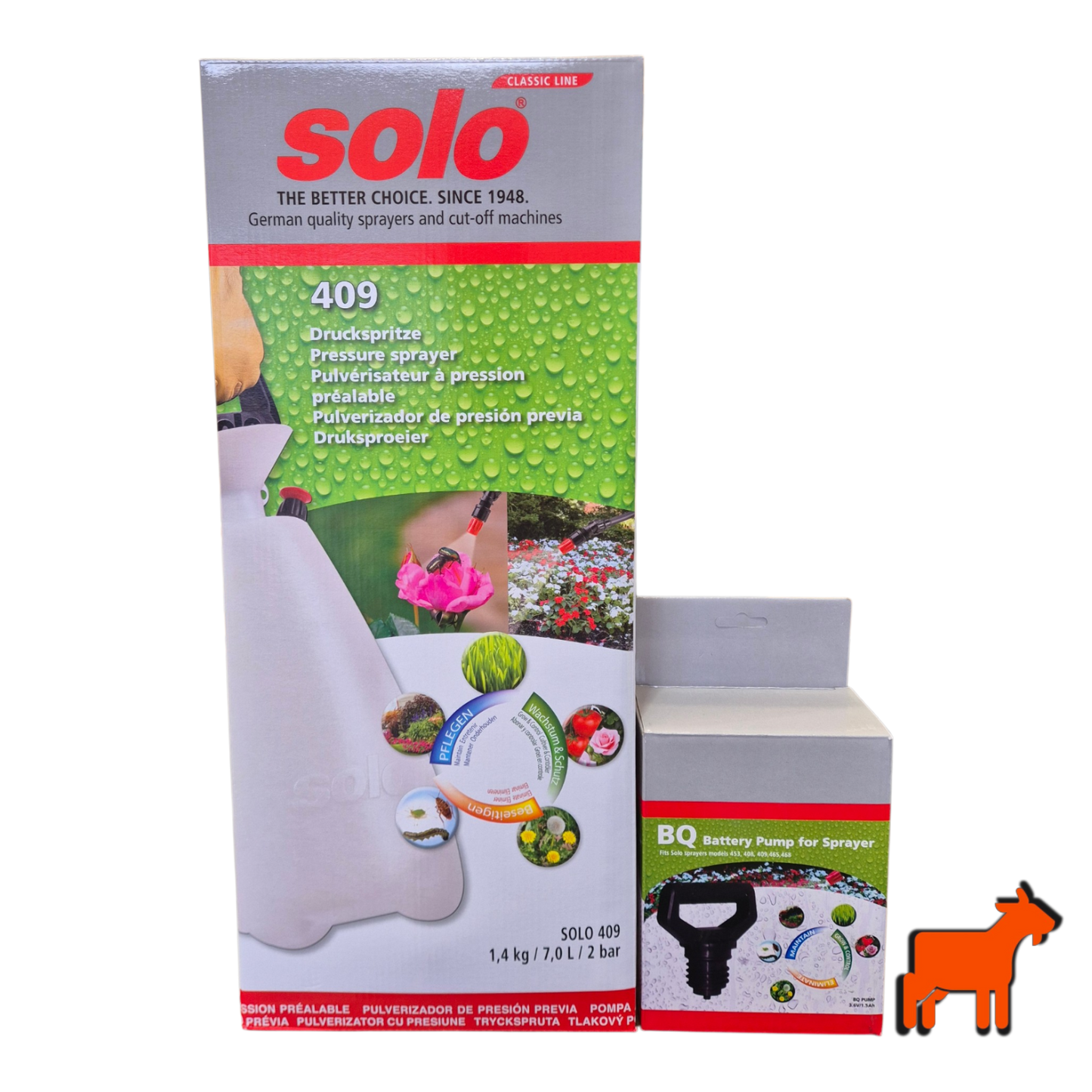 Solo 409Li | 7 Litre Hand Held Battery Sprayer