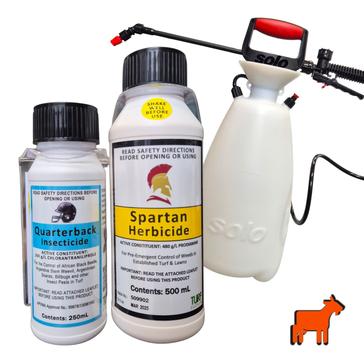 Spartan + Quarterback Lawn Protection Bundle | Weed & Pest Control