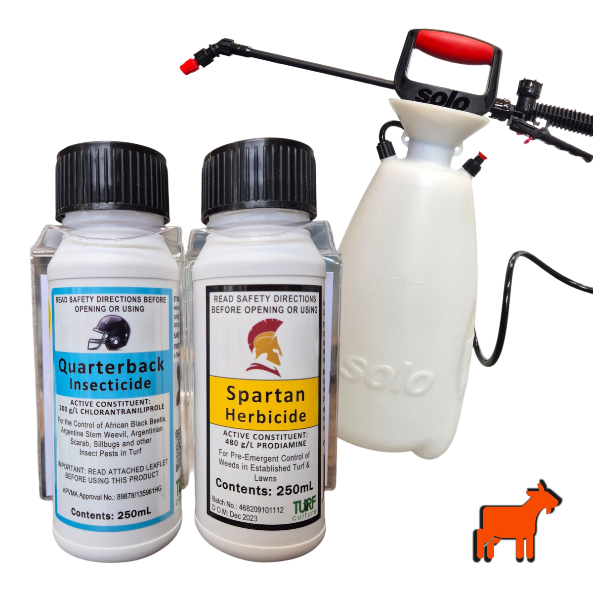 Spartan + Quarterback Lawn Protection Bundle | Weed & Pest Control