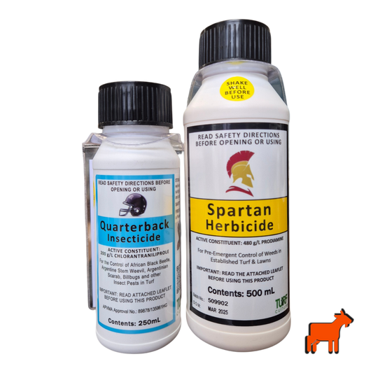 Spartan + Quarterback Lawn Protection Bundle | Weed & Pest Control