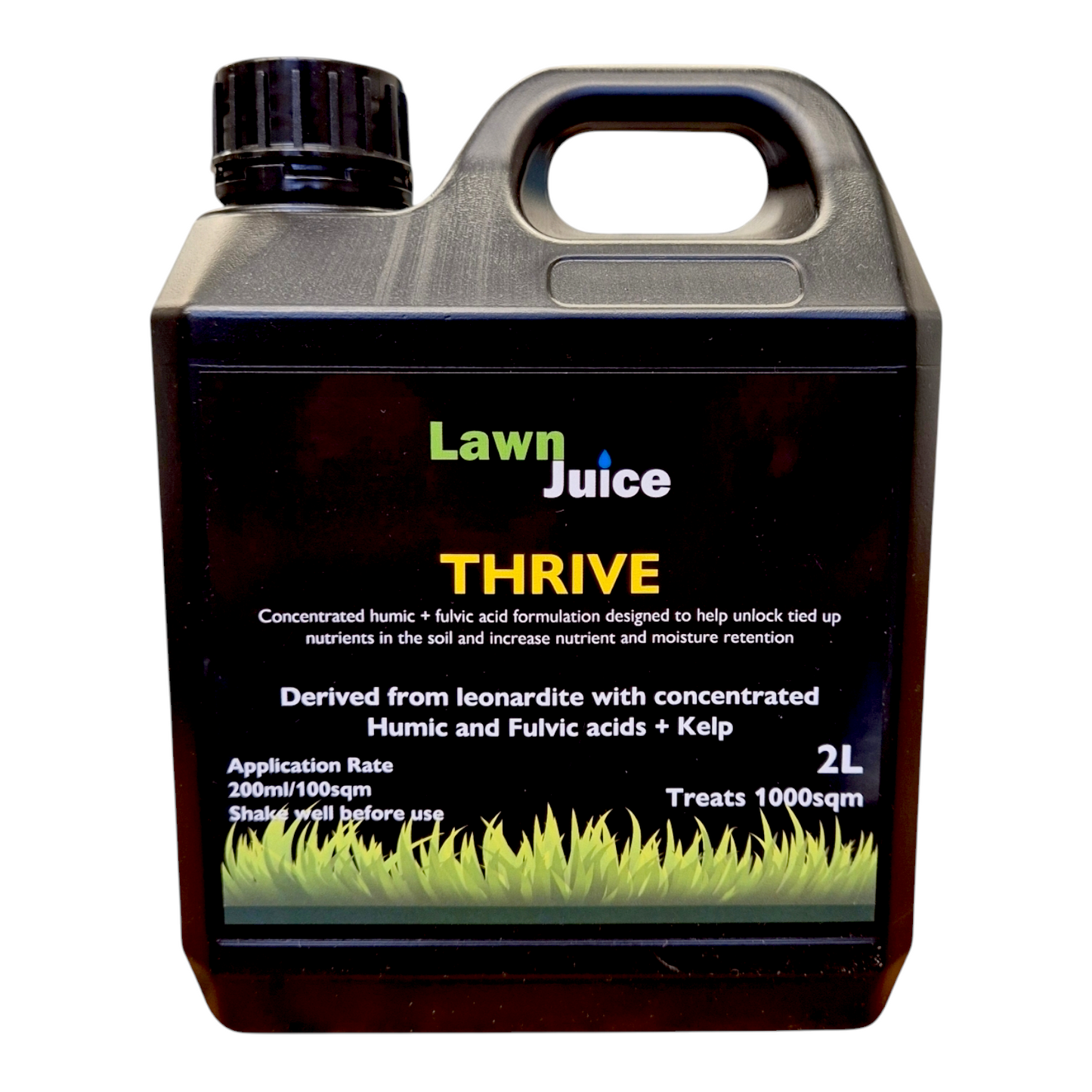 Lawn Juice Thrive 2L – humic and fulvic acid soil amendment for lawn health