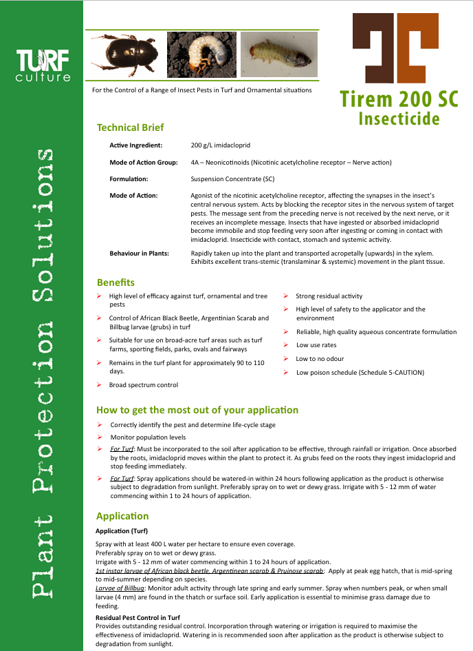 Tirem 200 SC Insecticide