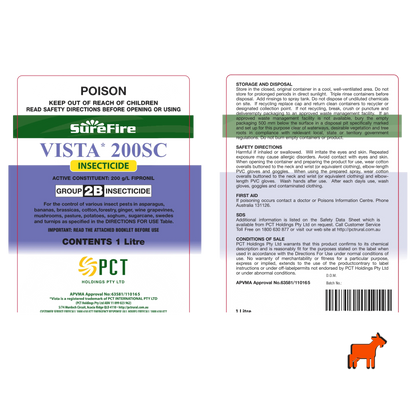 Vista 200SC Fipronil Insecticide