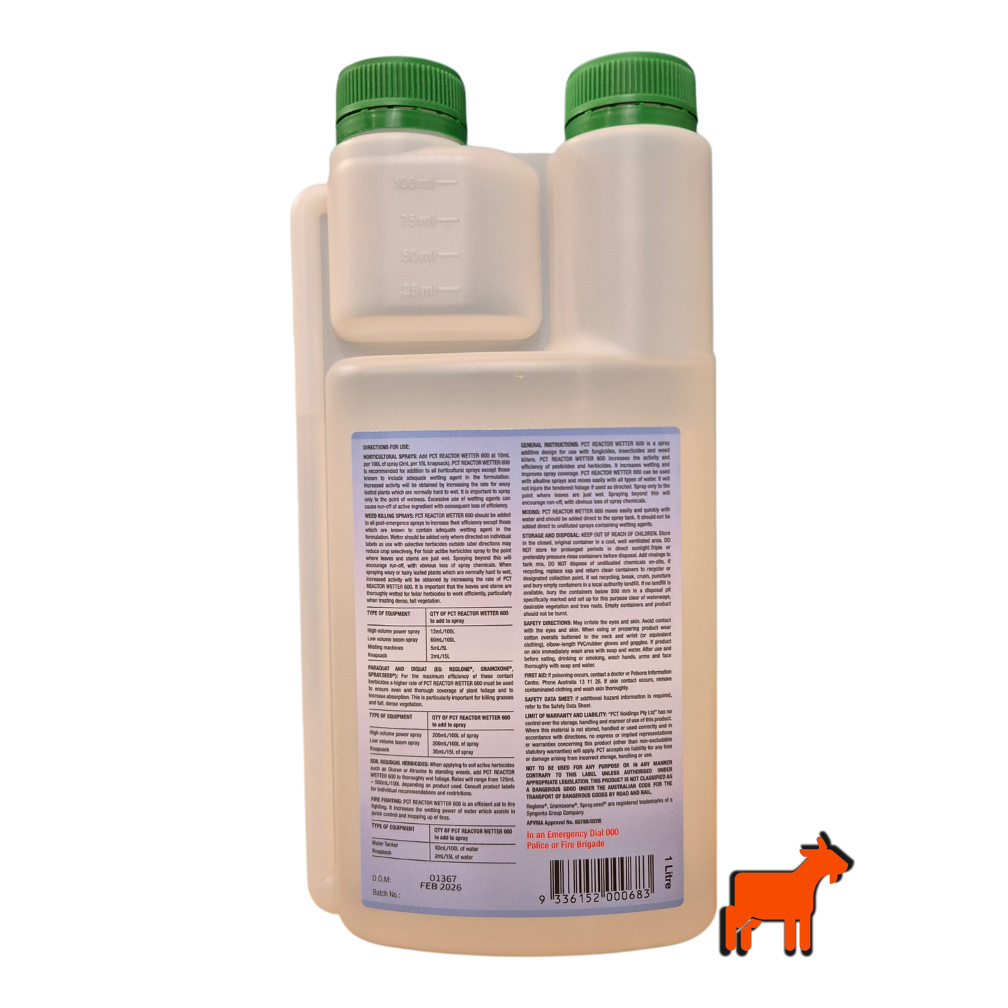 Surfactant for spraying foliar
