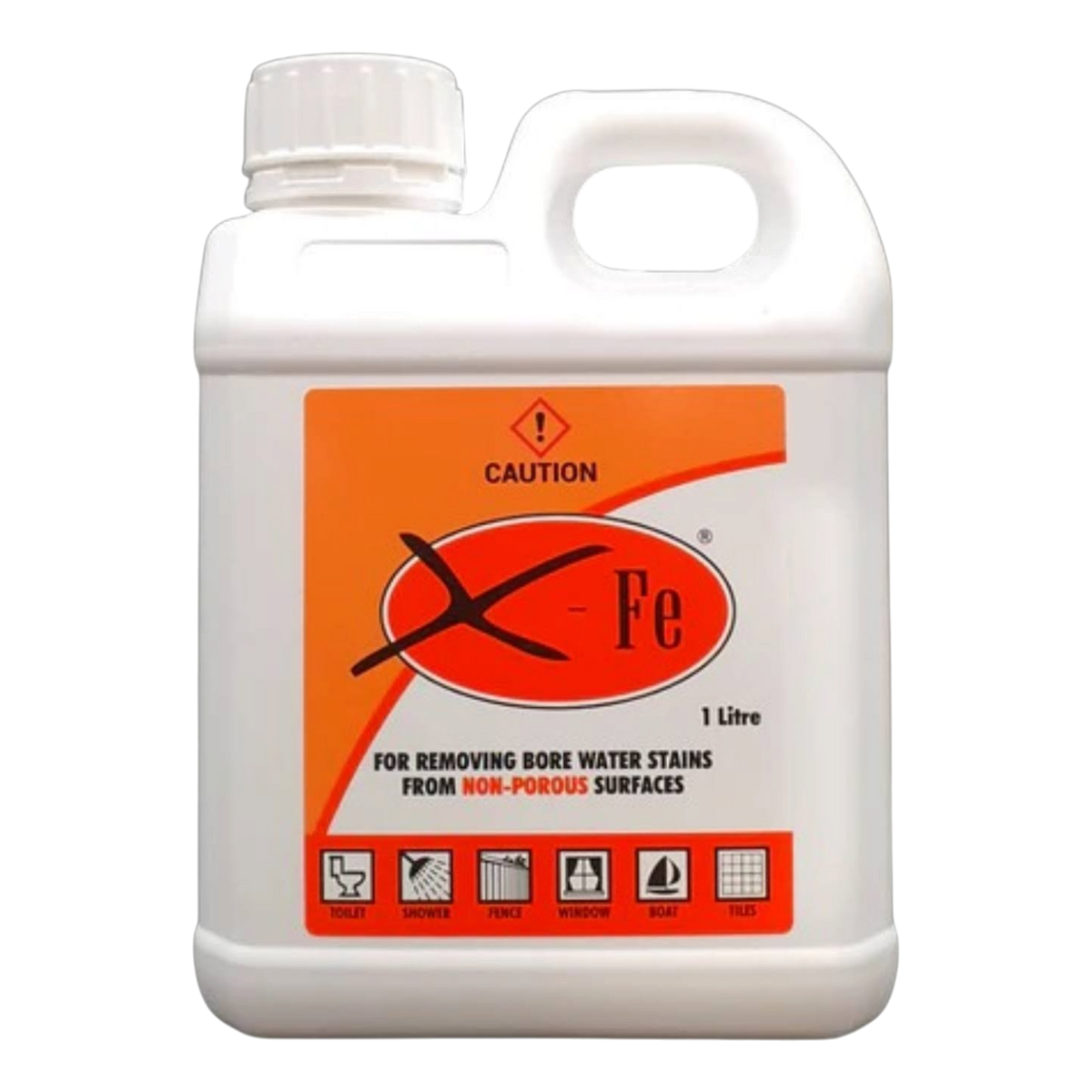 X-Fe | Bore Stain Remover for Tiles, Glass & Colorbond