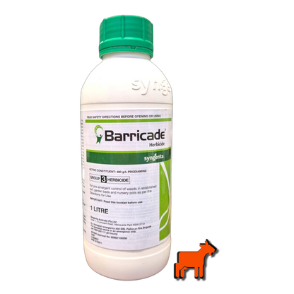 Barricade pre-emergent herbicide being applied to Australian lawn to prevent wintergrass germination