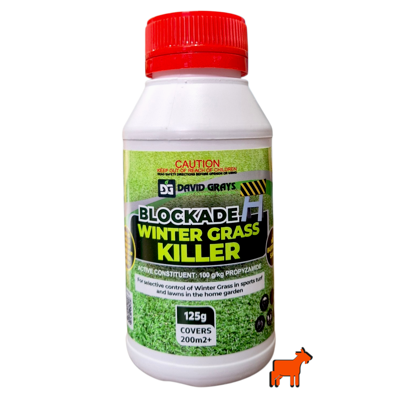 David Grays Wintergrass Killer 125g – selective herbicide safe on Buffalo and Couch lawns