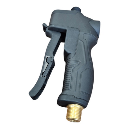 FlowZone Zephyr 3 pressure regulator and on/off switch detail showing single-speed operation