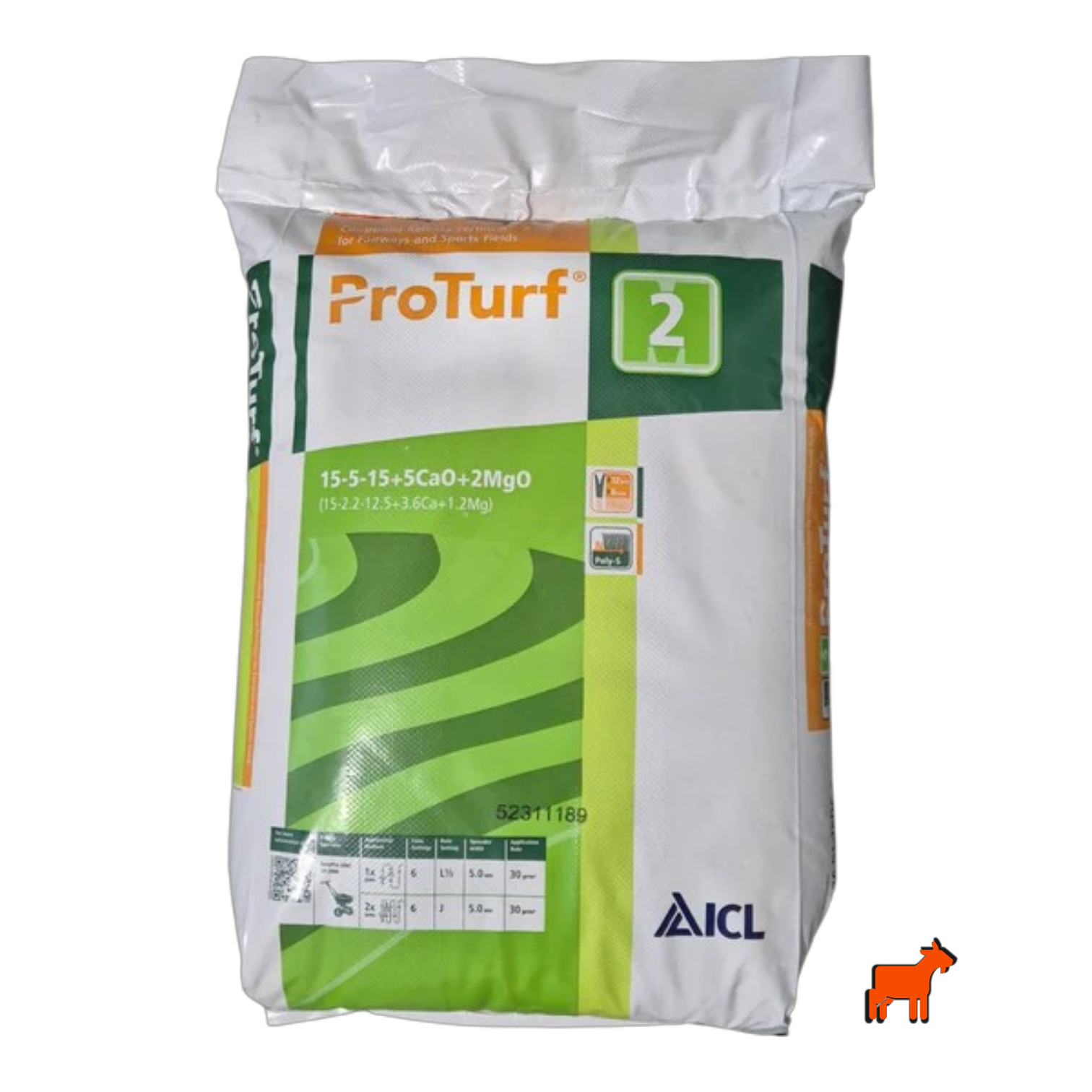 ICL ProTurf NPK Mini Granules slow release lawn fertiliser with Poly-S coating and polyhalite – 5kg and 10kg