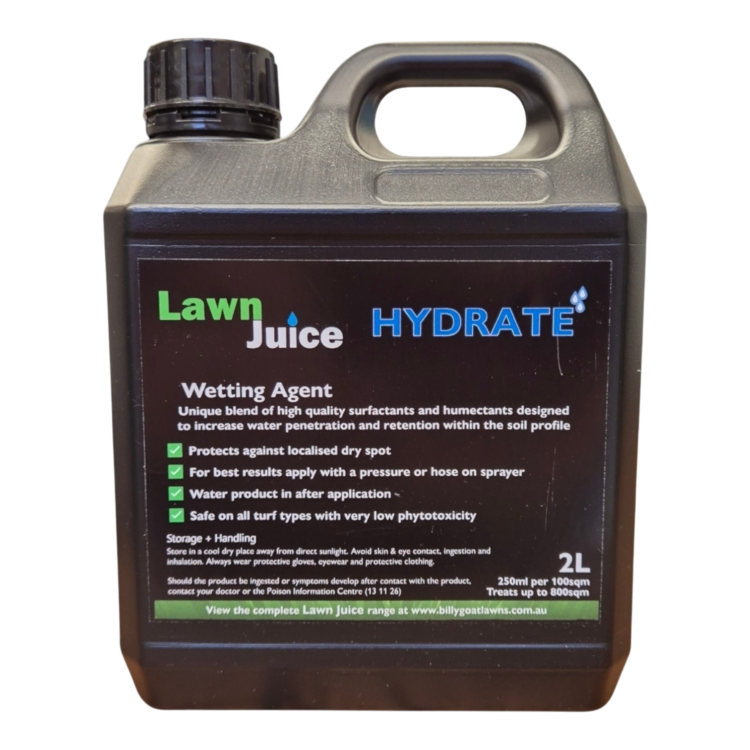 Hose-on lawn sprayer included with the Ultimate Spring Bundle for easy application