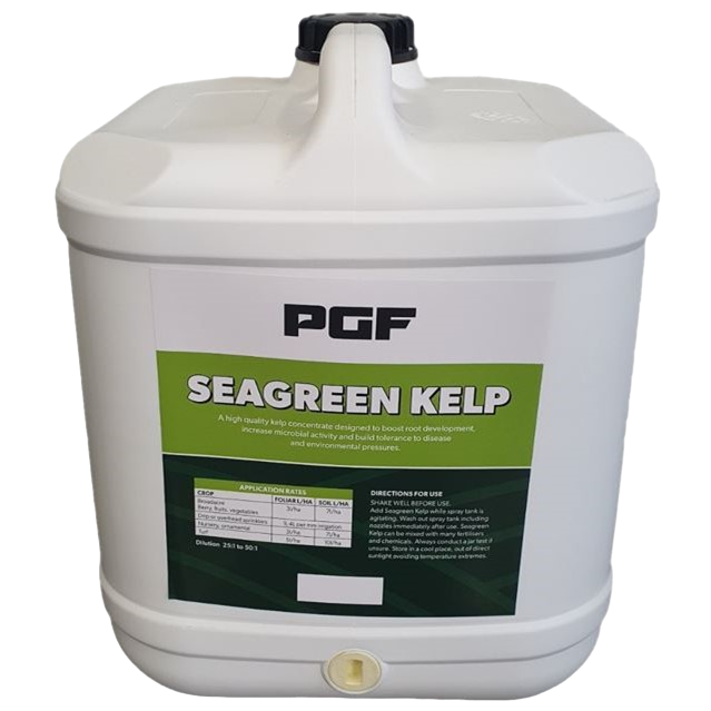 PGF SeaGreen Kelp 20L liquid kelp concentrate for large lawn and commercial turf applications
