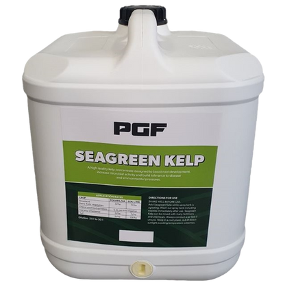 PGF SeaGreen Kelp 20L liquid kelp concentrate for large lawn and commercial turf applications