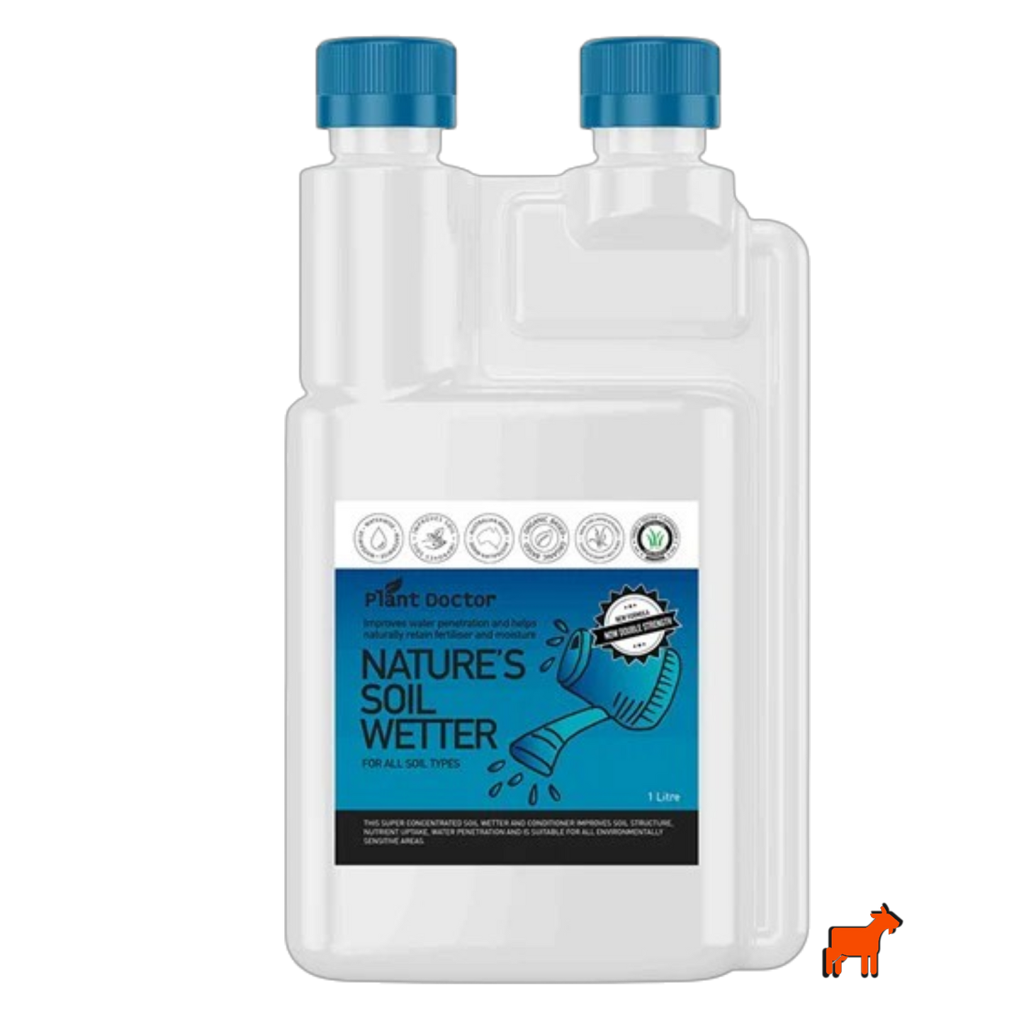 Plant Doctor Nature's Soil Wetter 1L organic concentrated wetting agent for hydrophobic and sandy soils