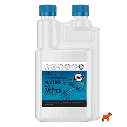 Plant Doctor Nature's Soil Wetter 1L organic concentrated wetting agent for hydrophobic and sandy soils