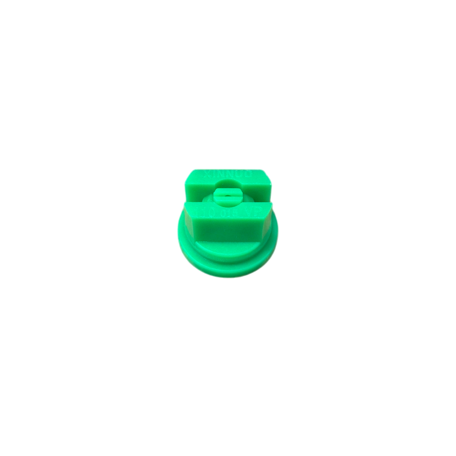 Green 015 flat fan pressure sprayer nozzle for fine droplet herbicide application