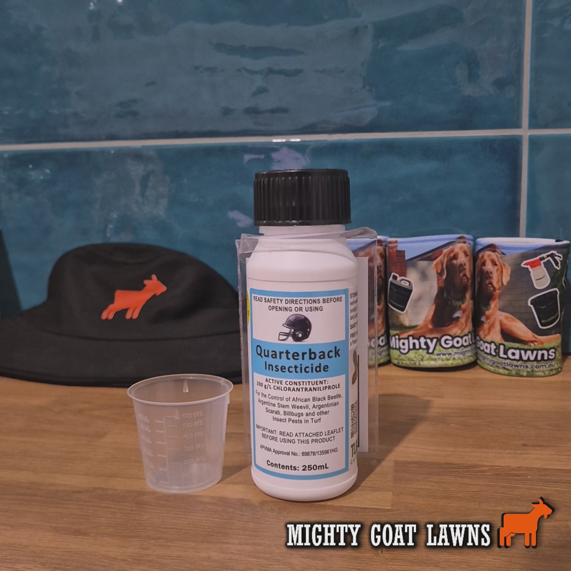 Quarterback Insecticide application video – how to treat lawn grubs and black beetle
