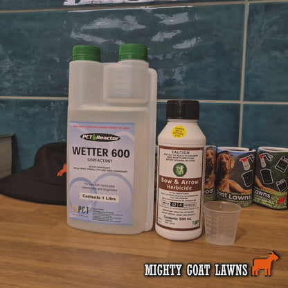 Bow and Arrow Herbicide + Wetter 600 Surfactant