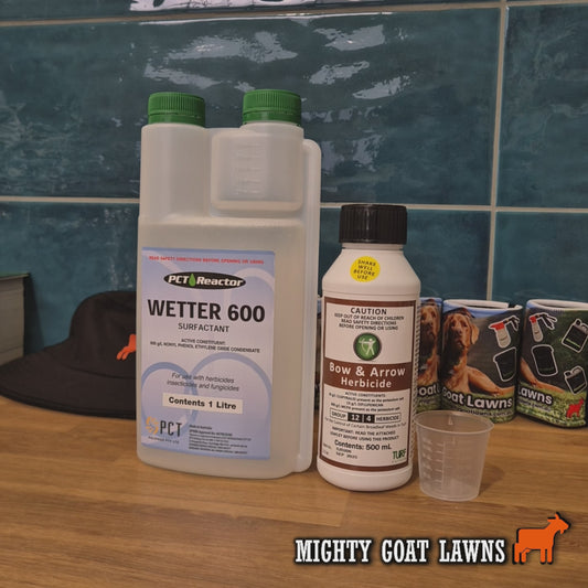 Bow and Arrow Herbicide + Wetter 600 Surfactant