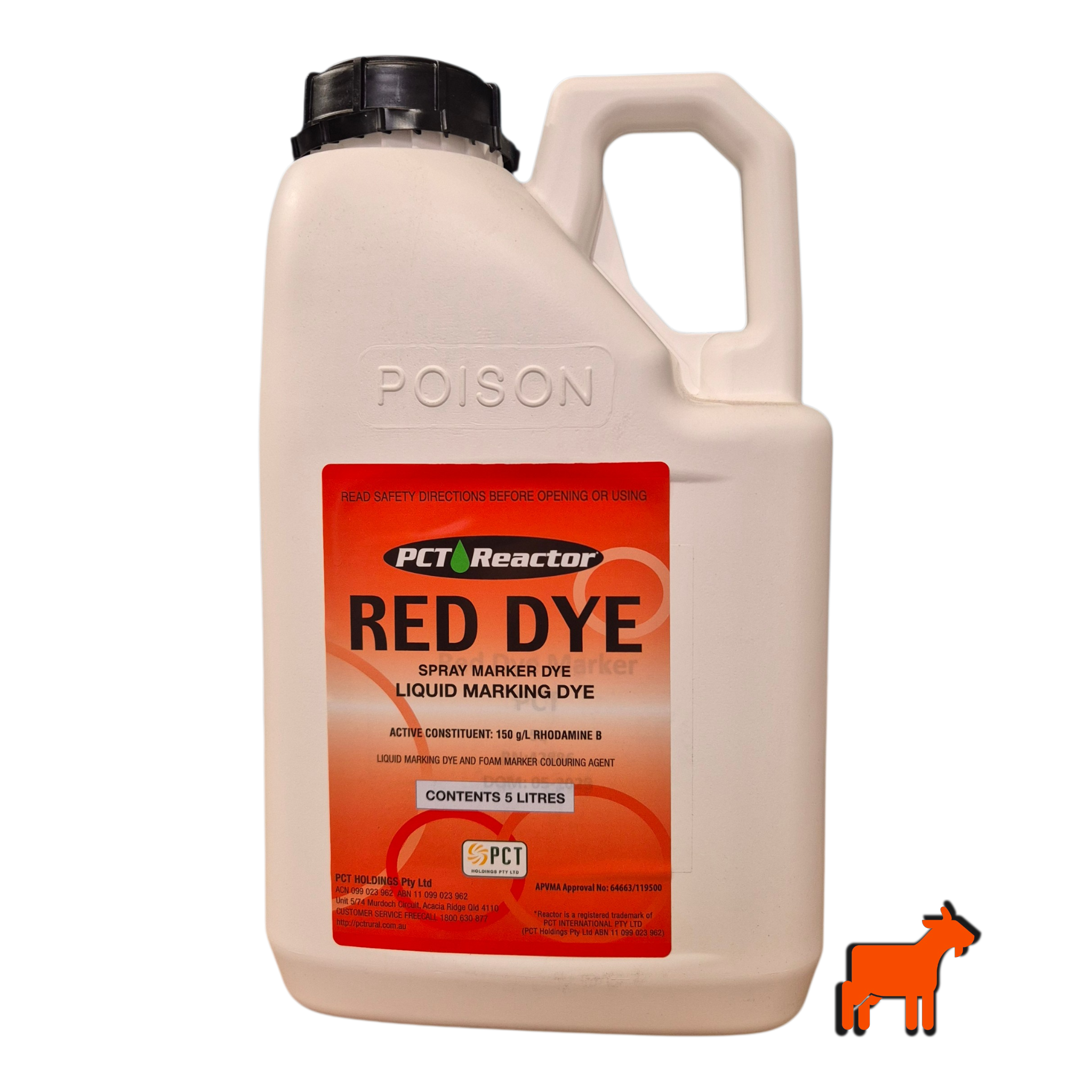 Reactor Red Dye Spray Indicator | Herbicide & Fertiliser Marker Dye ...