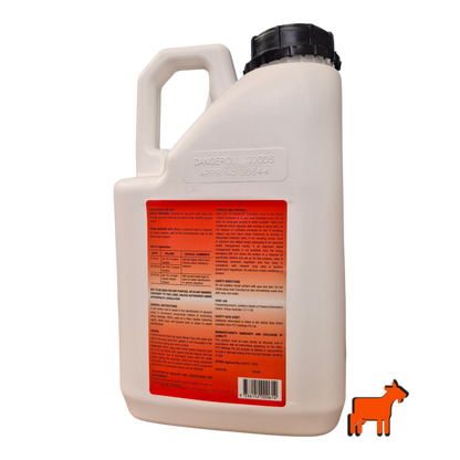 Reactor Red Dye Spray Indicator used to mark herbicide and fertiliser spray coverage on Australian lawns