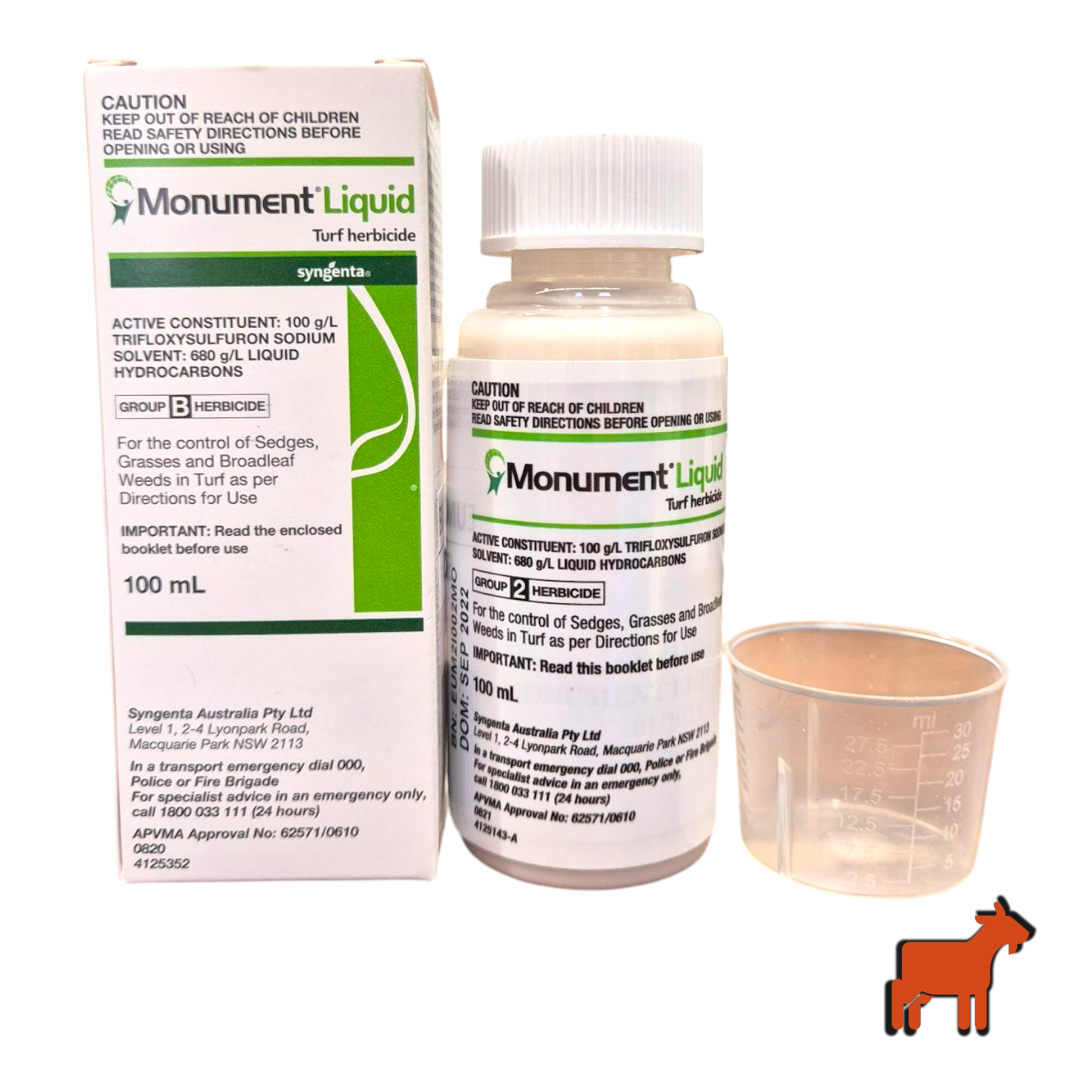Monument Herbicide 100ml – Mighty Goat Lawns