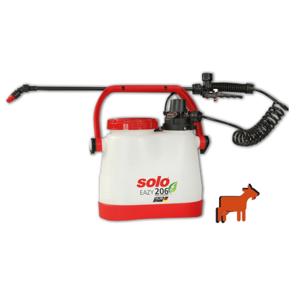 Solo 206 6 litre cordless battery garden sprayer – made in Germany, front product shot